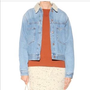 Isabel marant etoile embroidered denim jacket